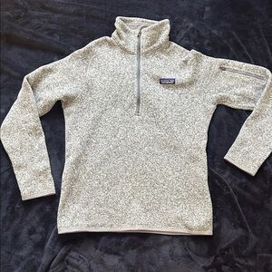Patagonia Light Gray Fleece Pullover